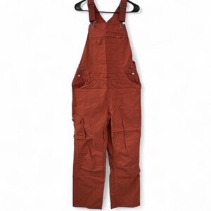 Duluth Trading Company Heirloom Burnt Orange Gardening Bib Overalls Size S x 31